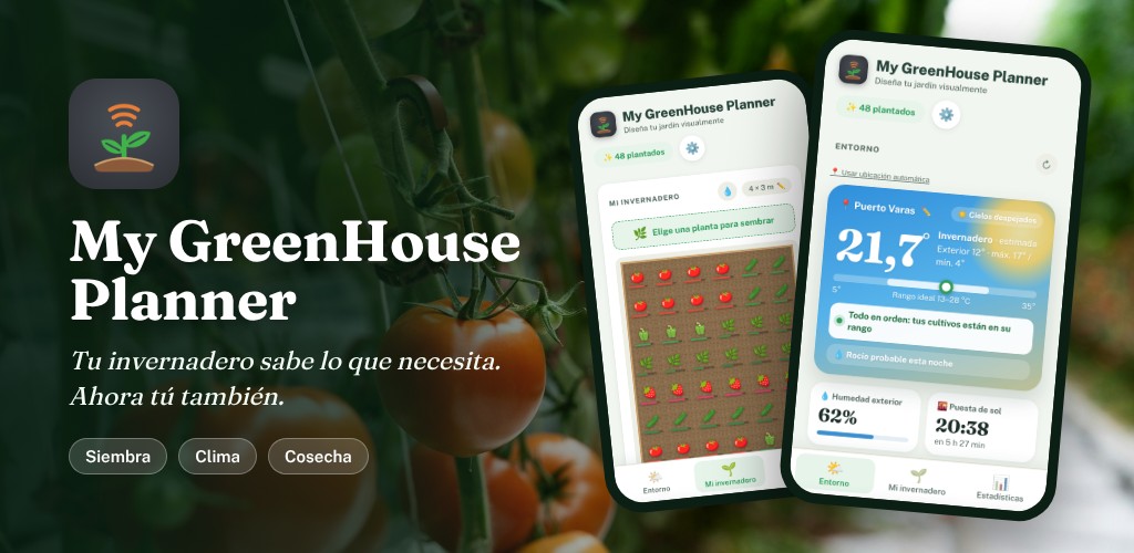 Avances octubre 2026: My GreenHouse Planner y Organics One